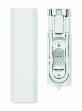 Logo trade promotional giveaways picture of: 9 in 1 cable connector set